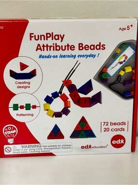 FunPlay Attribute Beads Toy / STEM Kit by edxeducation
